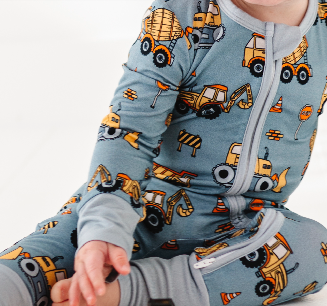 Baby Bamboo Pajamas - Bamboo Sleeper - Worksite