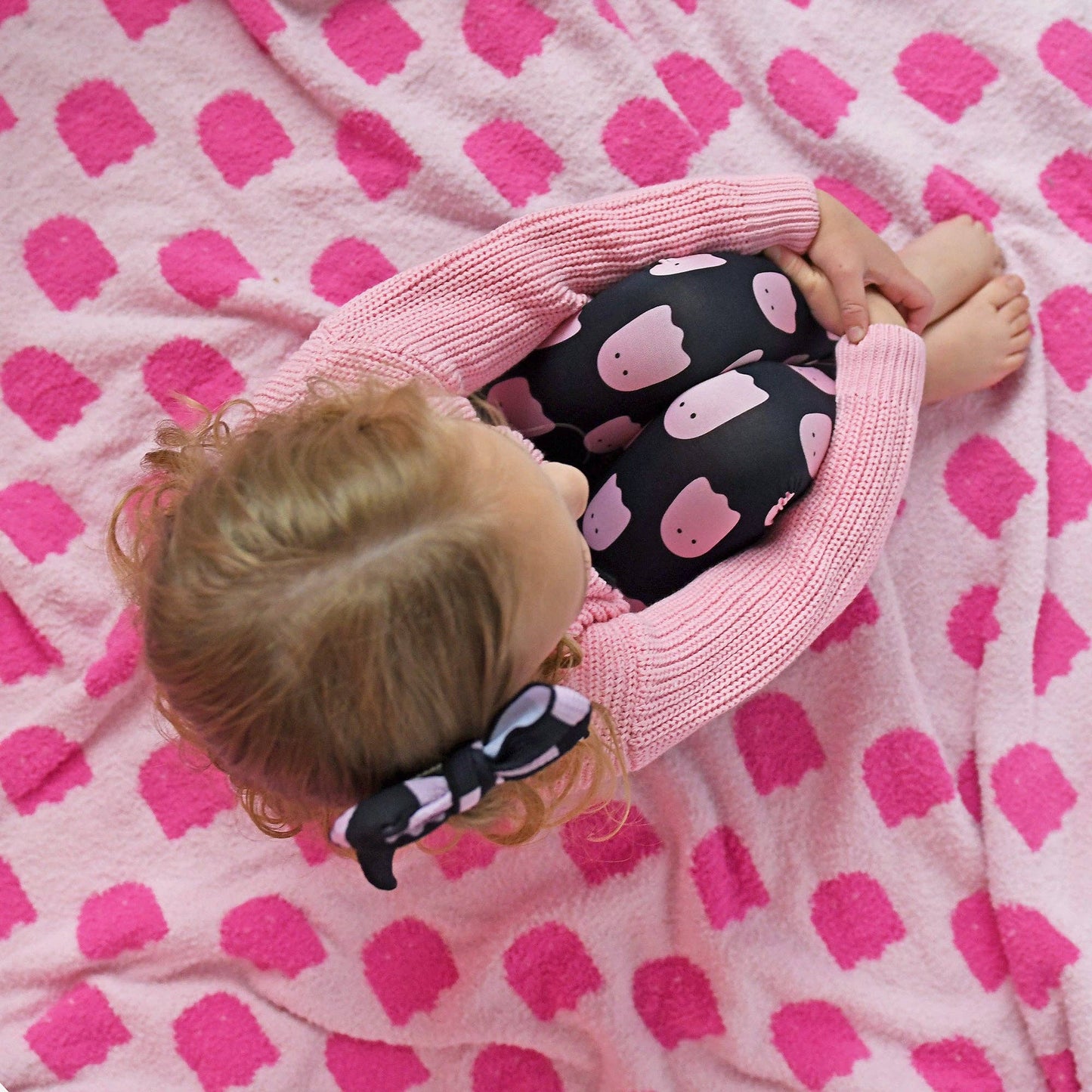 Boo Pink SWEATER Halloween Kids Top