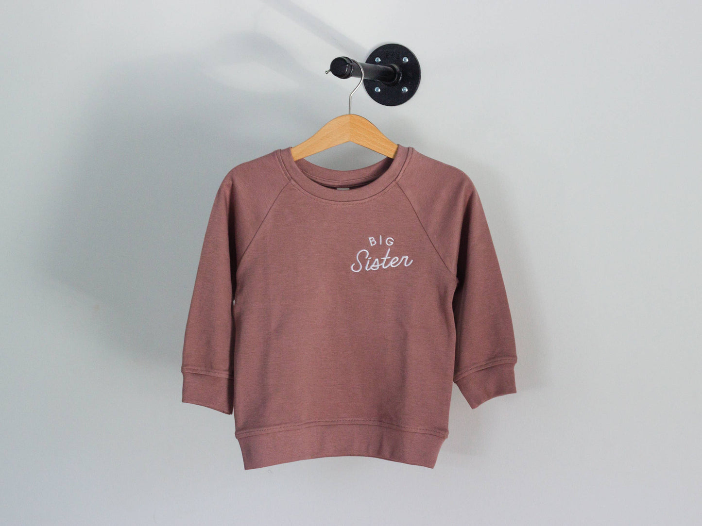 Big Sister Organic Pullover for Babies and Kids