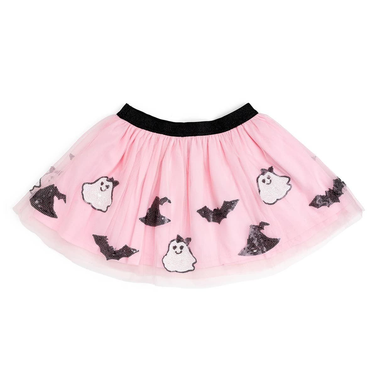 Spooky Babe Sequin Halloween Tutu - Kids Clothing