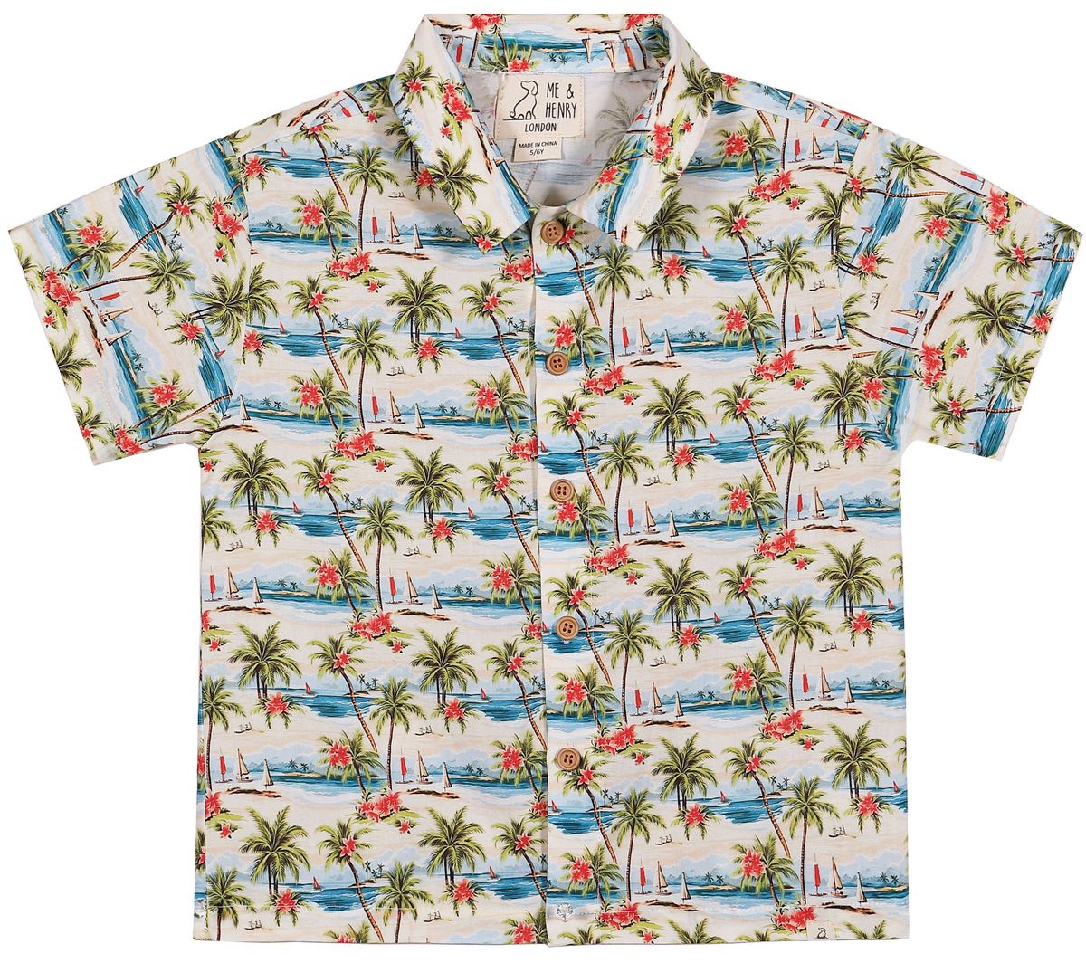 Maui Printed Woven Shirt