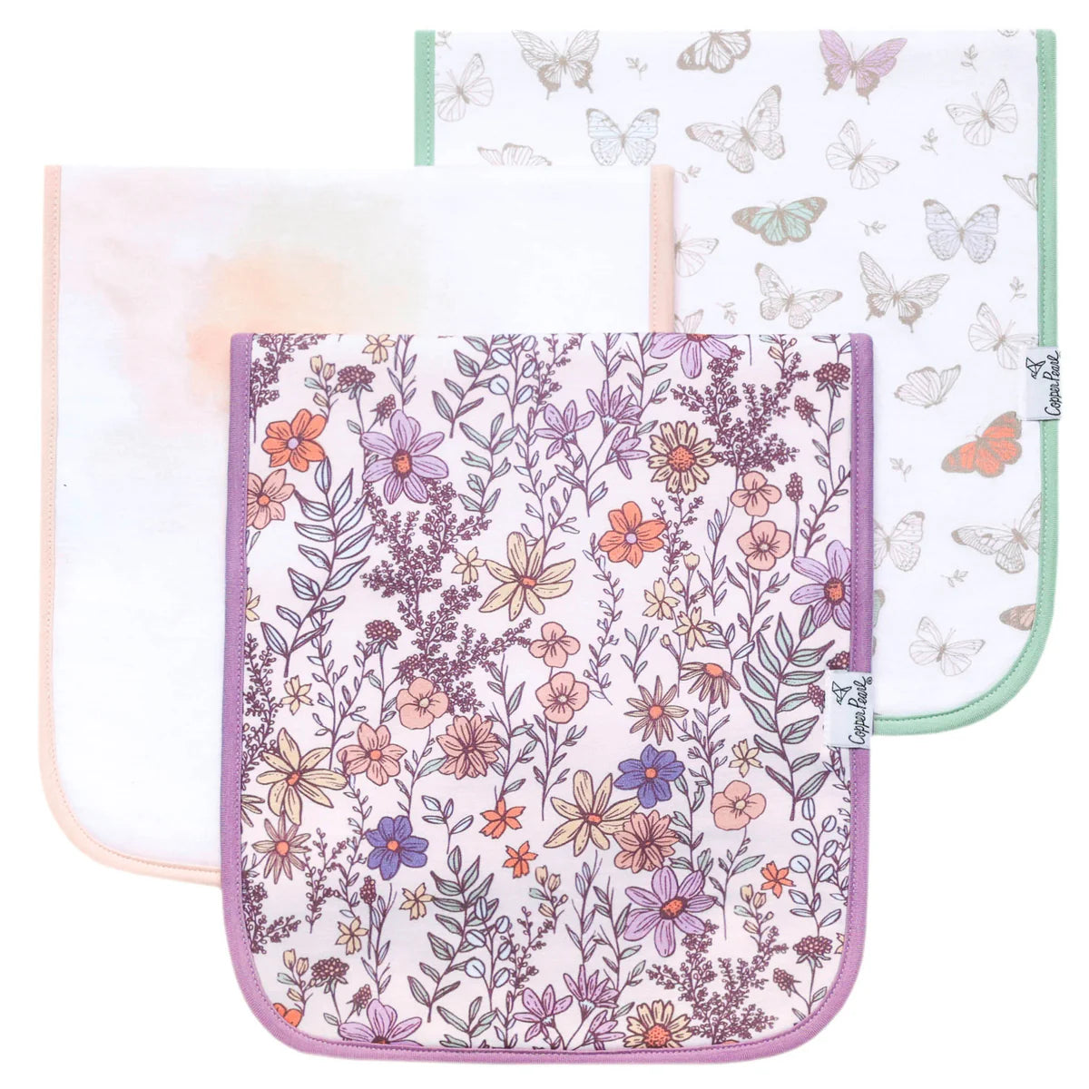 Premium Burp Cloth- Copper Pearl Various Styles