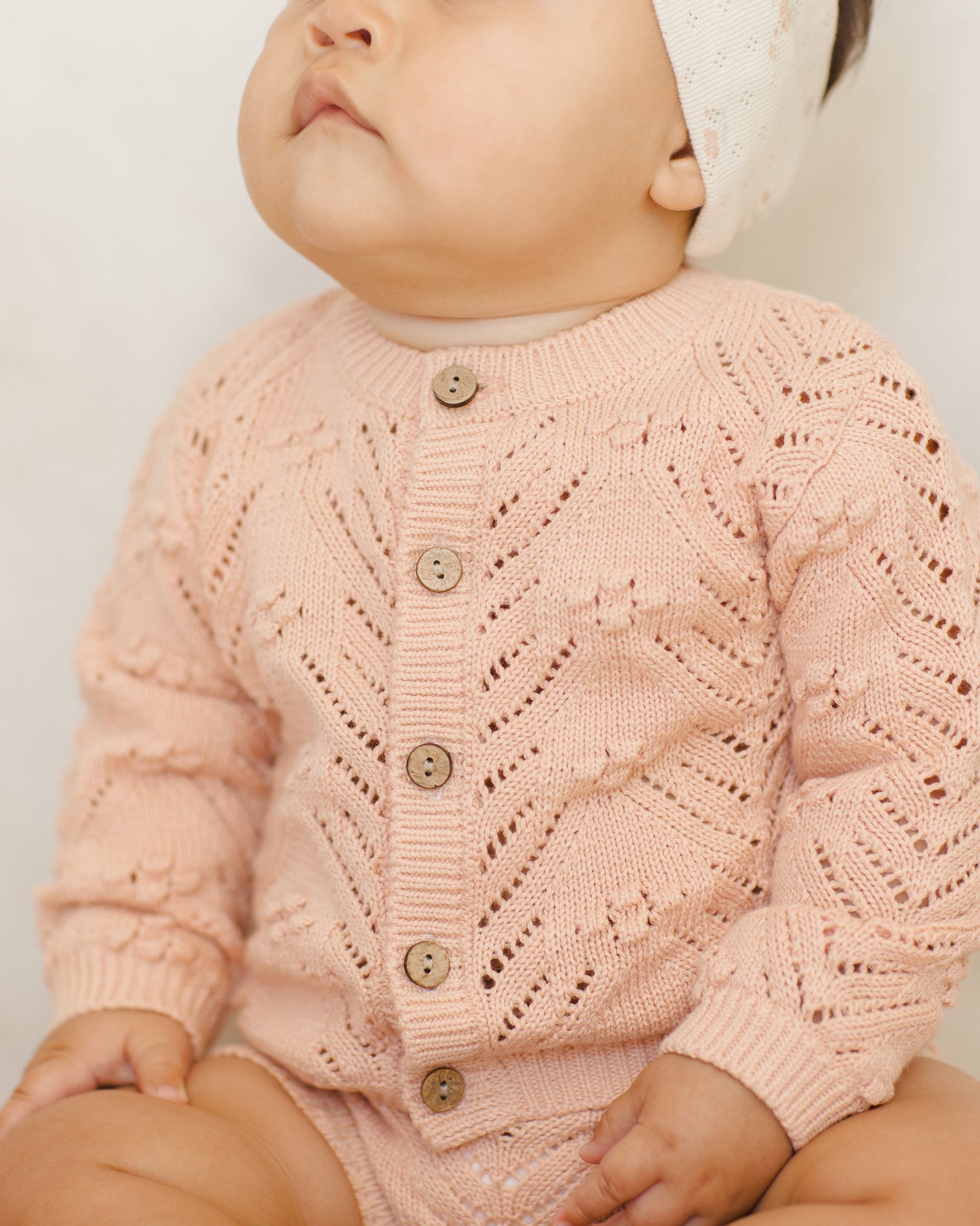 Knit Caridgan || Melon