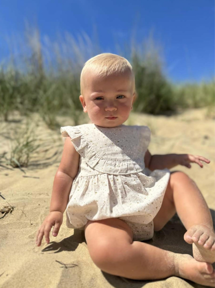 Carrie Bubble in Oatmeal Jasmine