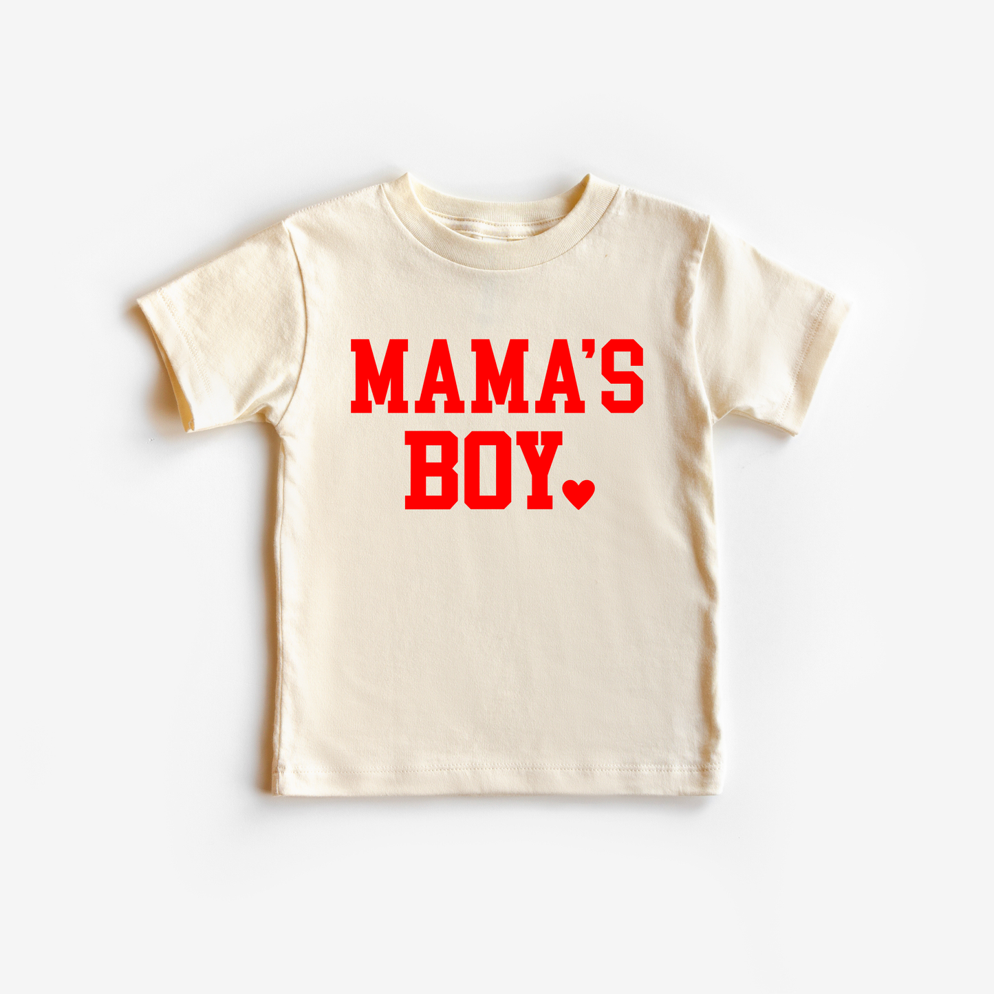 Mama's Boy Valentines Day Toddler and Youth Shirt