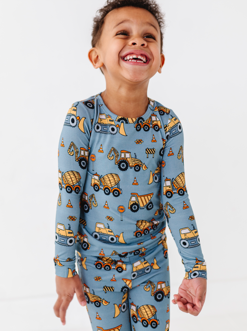 Kids Bamboo Pajamas - Bamboo Fall Clothing- Worksite
