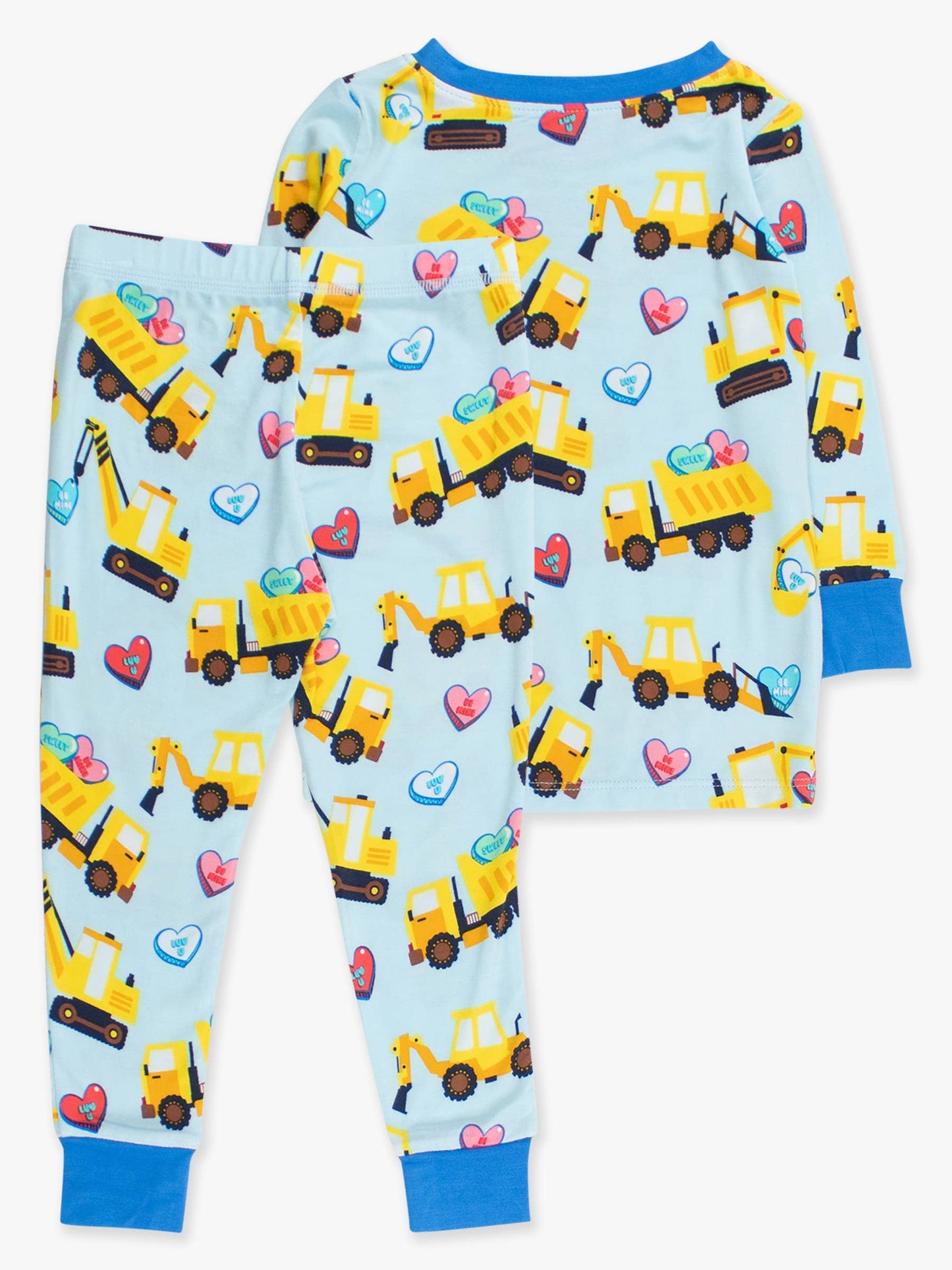 SoftSnooze™ Kids Bamboo Viscose Loads of Love Long Sleeve Pajama Set
: Blue