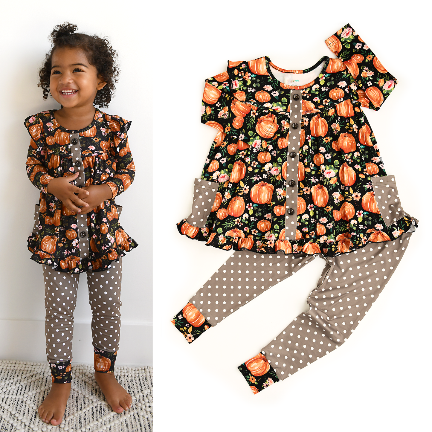 Scarlett PEPLUM SET (runs big!)