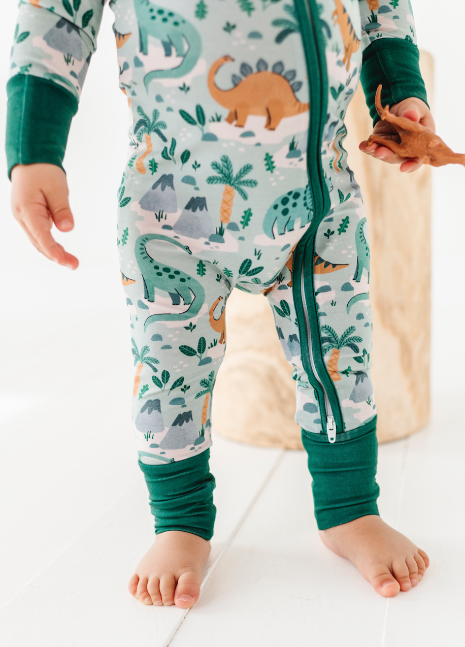 Baby Bamboo Pajamas - Bamboo Sleeper - Rex