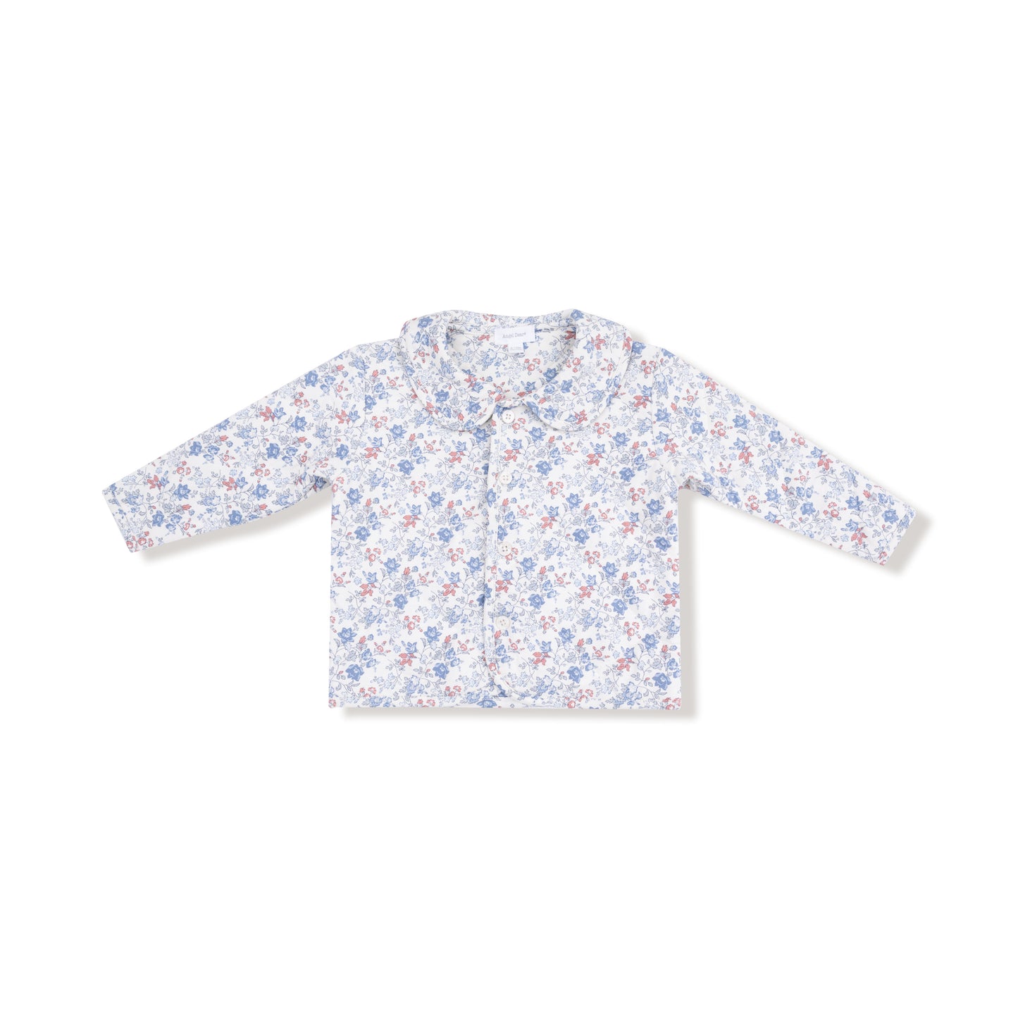 Country Girl Floral - Quilted Jacket W/ Peterpan Collar