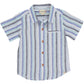 Newport Blue Stripe Woven Shirt