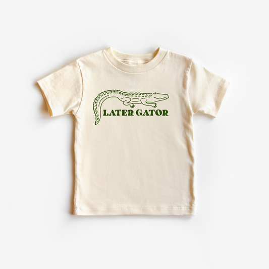 Later Gator Alligator Zoo Toddler and Youth Shirt