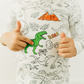 Dinosaur Coloring Pajamas 2 piece set made from Bamboo