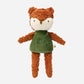 Plush Rusty Fox Toy Baby Kid Doll Stuffed Animal Fall Gift: Default Title