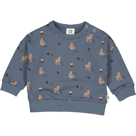 Deer Printed Sweatshirt