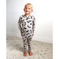 Vlad Gray Bats TWO PIECE Bamboo Halloween Kids Lounge Set