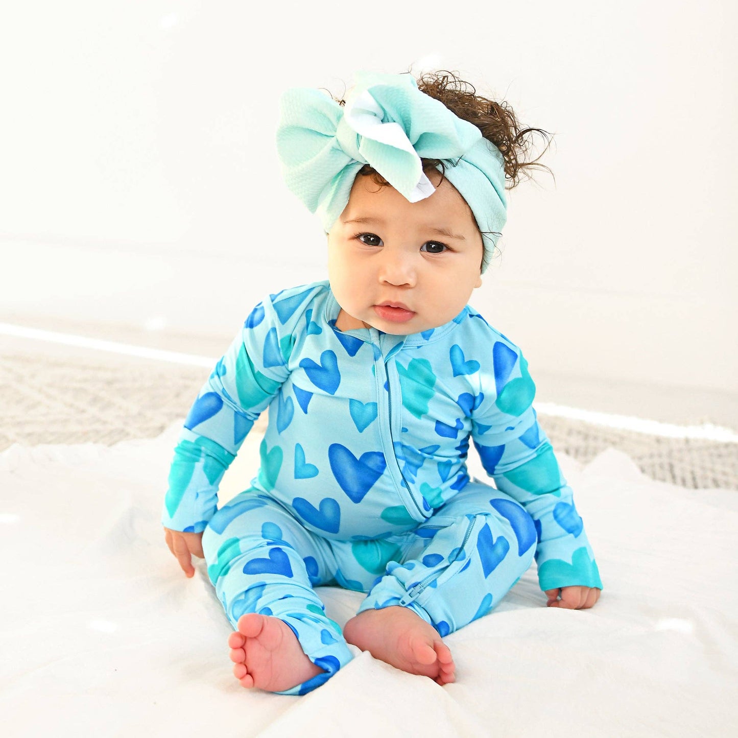 Cruz ZIP Valentines Day Bamboo One Piece Two Way Zipper