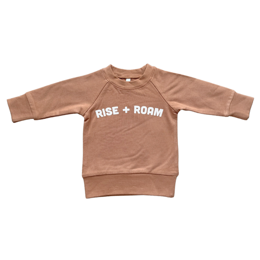 Boy's Raglan Sweatshirt: Rise and Roam