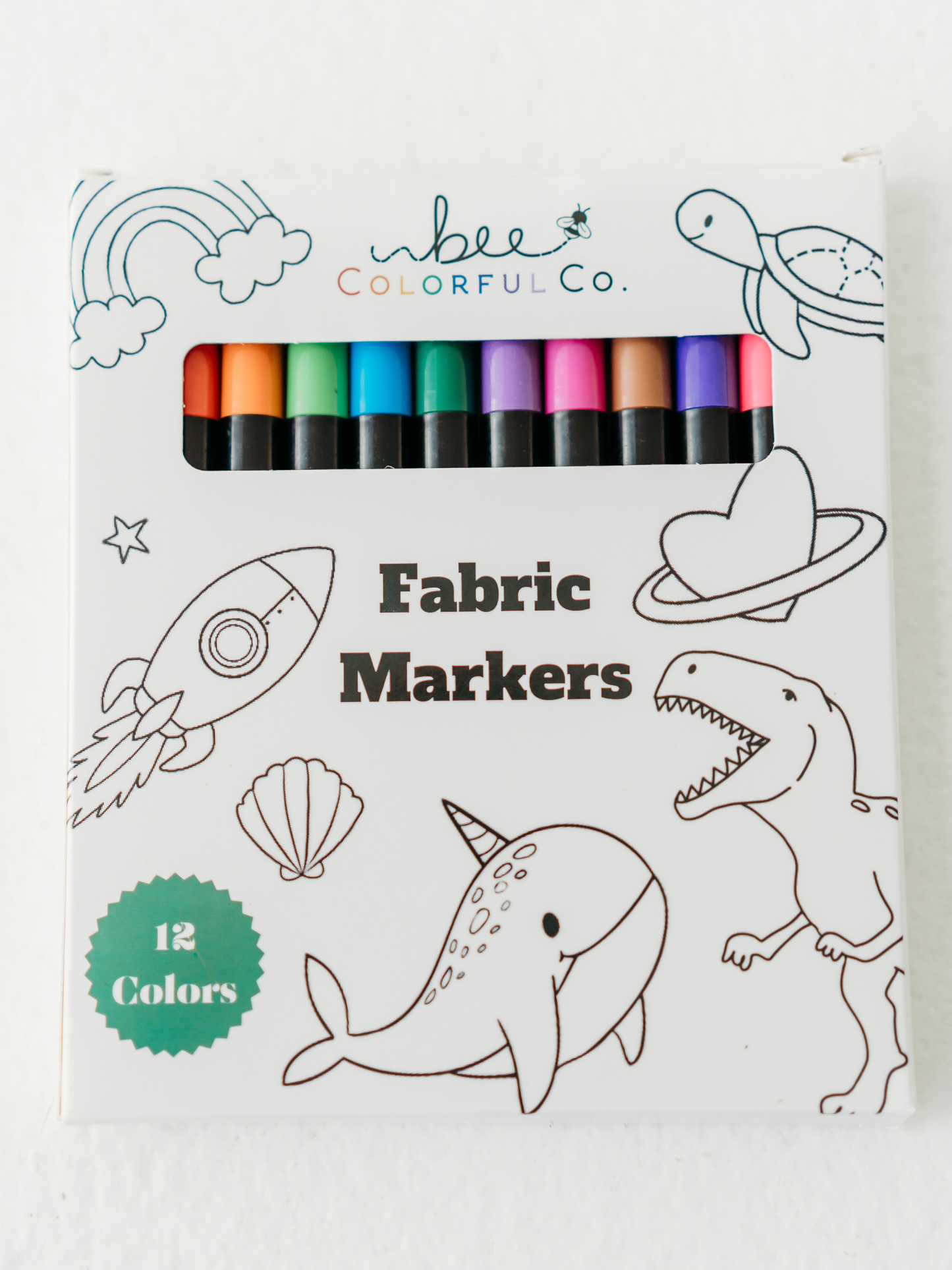 Fabric Markers Set for Customizing Coloring Pajamas
