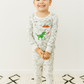 Dinosaur Coloring Pajamas 2 piece set made from Bamboo