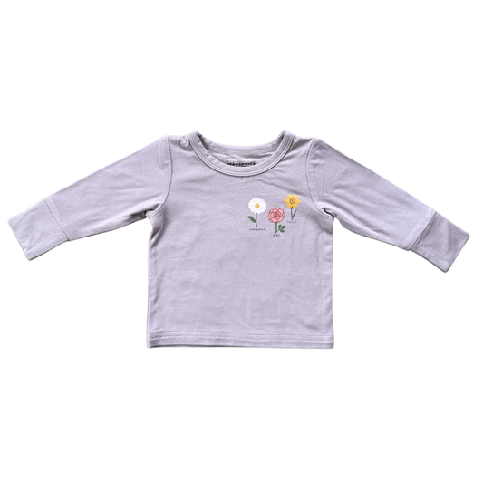 Girl's Long Sleeve Tee: Keep Nature Wild
