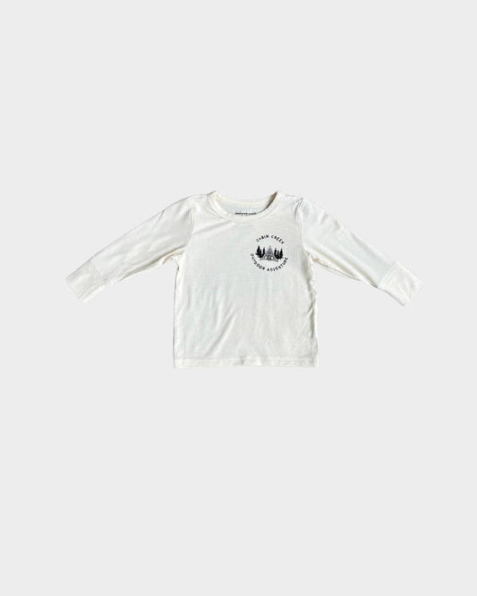 Boy's Long Sleeve Tee: Cabin Creek