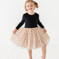 Kids Velvet Heart Dress - Girls Tulle Holiday Dress - Margot: 2
