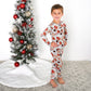 Rudolph Two Piece Bamboo Christmas Pajamas