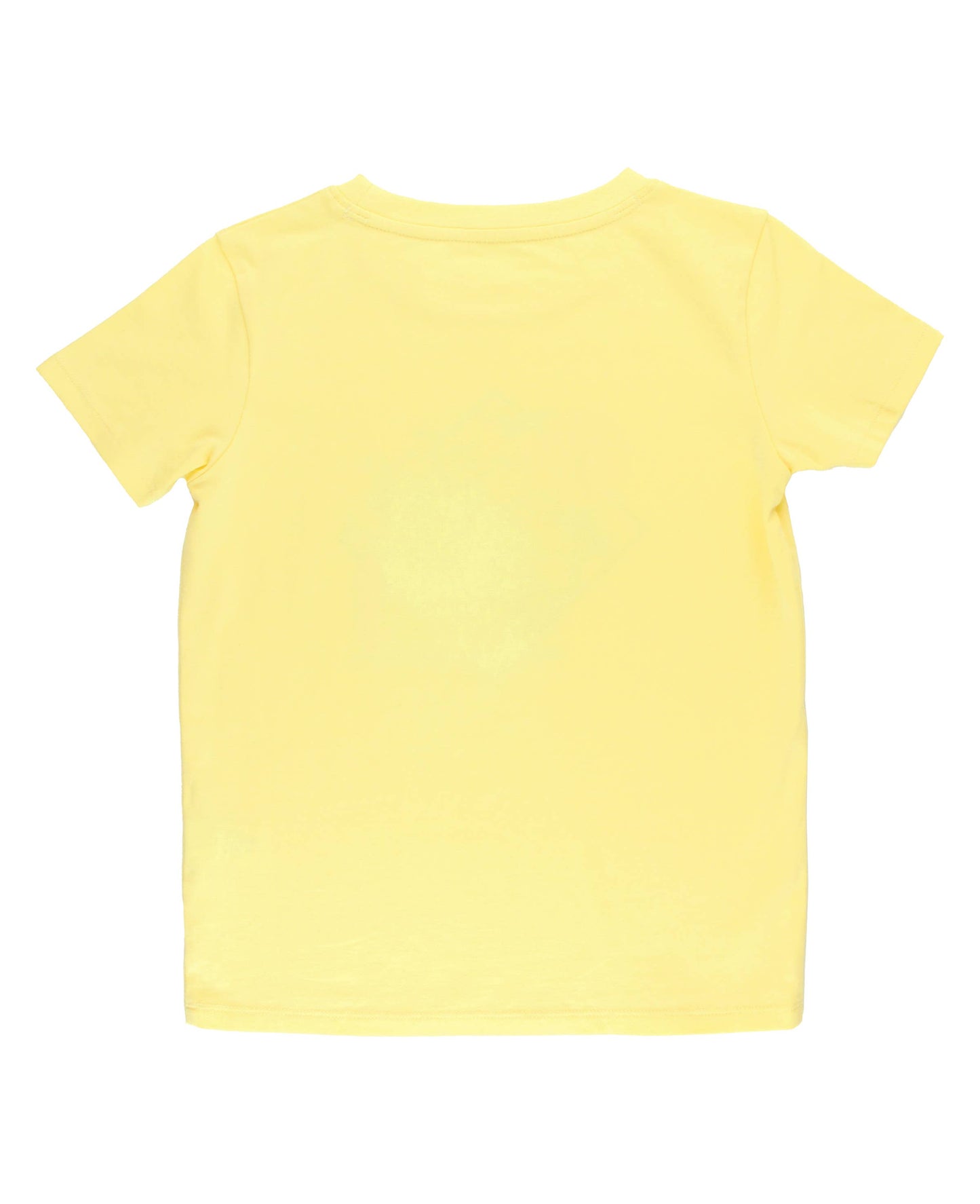 Boys "See You On The Next Wave" Short Sleeve Surfing Graphic Tee: Yellow