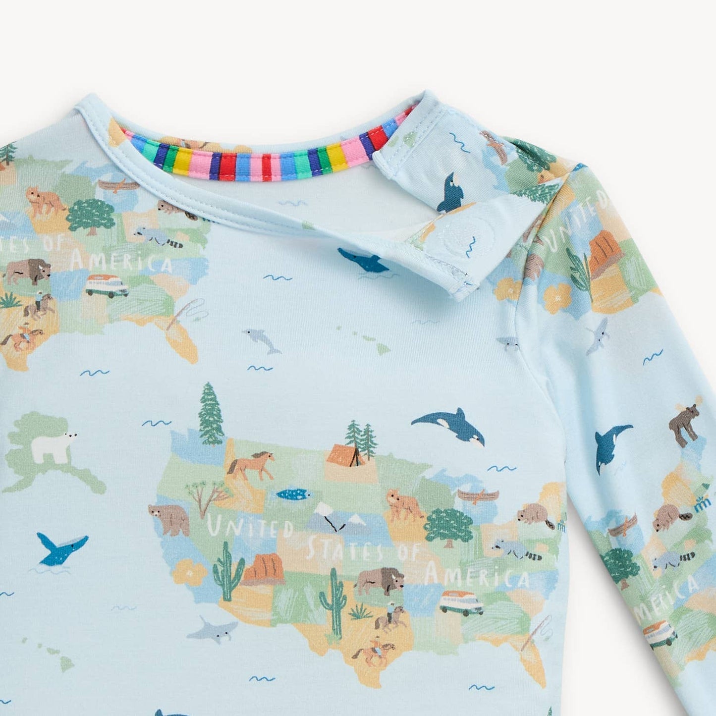 AMERICA THE BEAUTIFUL MODAL MAG L/S LNG PT PJ