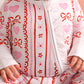 Hallie RUFFLE ZIP Valentines Day Bamboo 1PC Baby Clothing