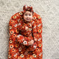 Auburn RUFFLE ZIP Bamboo Fall Sleepies Little