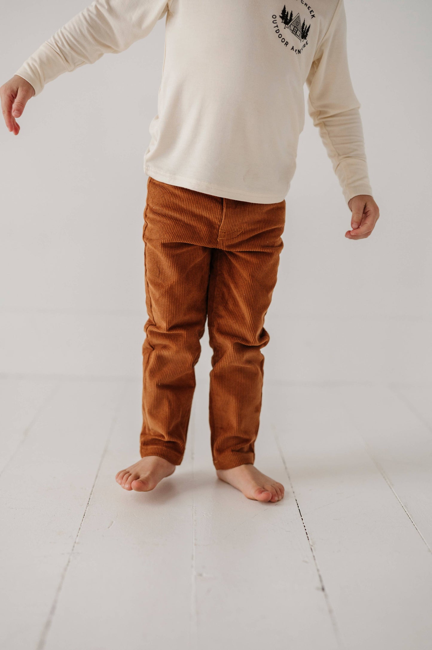 Corduroy Pants: Clay