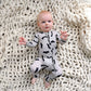 Vlad Gray Bats ZIP Bamboo Halloween Sleepies