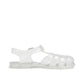 JELLY SANDAL: Silver Glitter