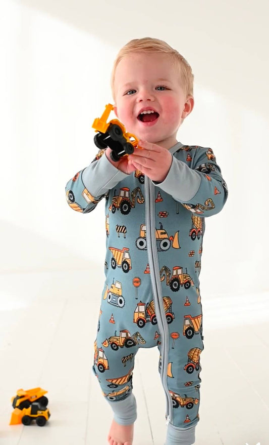 Baby Bamboo Pajamas - Bamboo Sleeper - Worksite