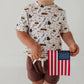 S25 Americana: Boy's Short Sleeve Tee: Burgers 'n Dogs / 2T