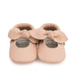 Knot Moccasins - Genuine Leather Baby Shoes (Desert Rose)