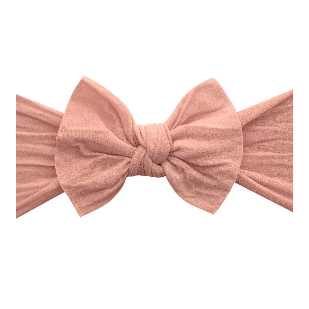 THE KNOT Soft nylon headband: rose gold