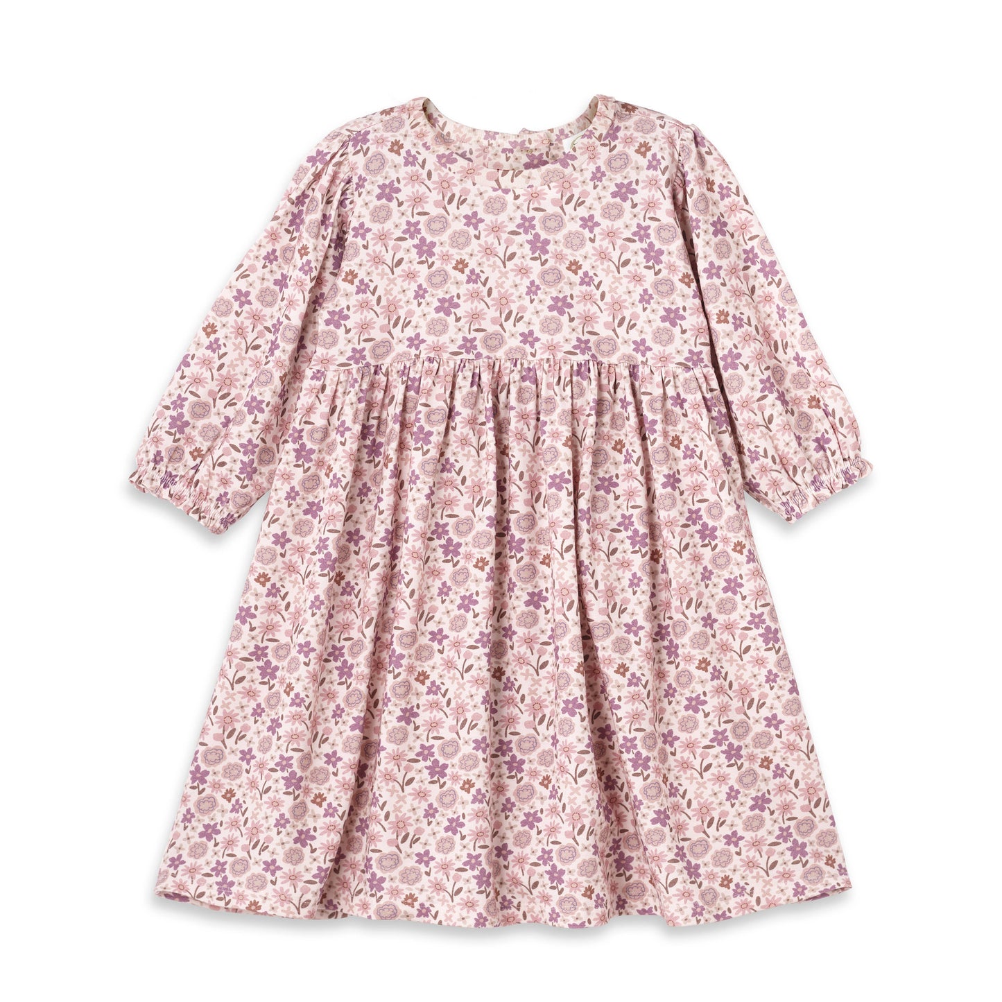 Girls' Bamboo Floral Dress – Soft, Stylish Everyday Wear