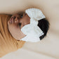 Baby Bling® Trimmed Classic Knot headband: white lace