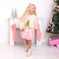 Coquette Christmas Tree Knit Sweater - Kids Clothing Holiday