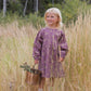 Puff Sleeve Dress- Orchid Blooms