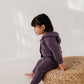 Knit Hoodie: Plum