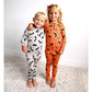 Vlad Gray Bats TWO PIECE Bamboo Halloween Kids Lounge Set