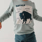 Boy's Long Sleeve Tee: Buffalo
