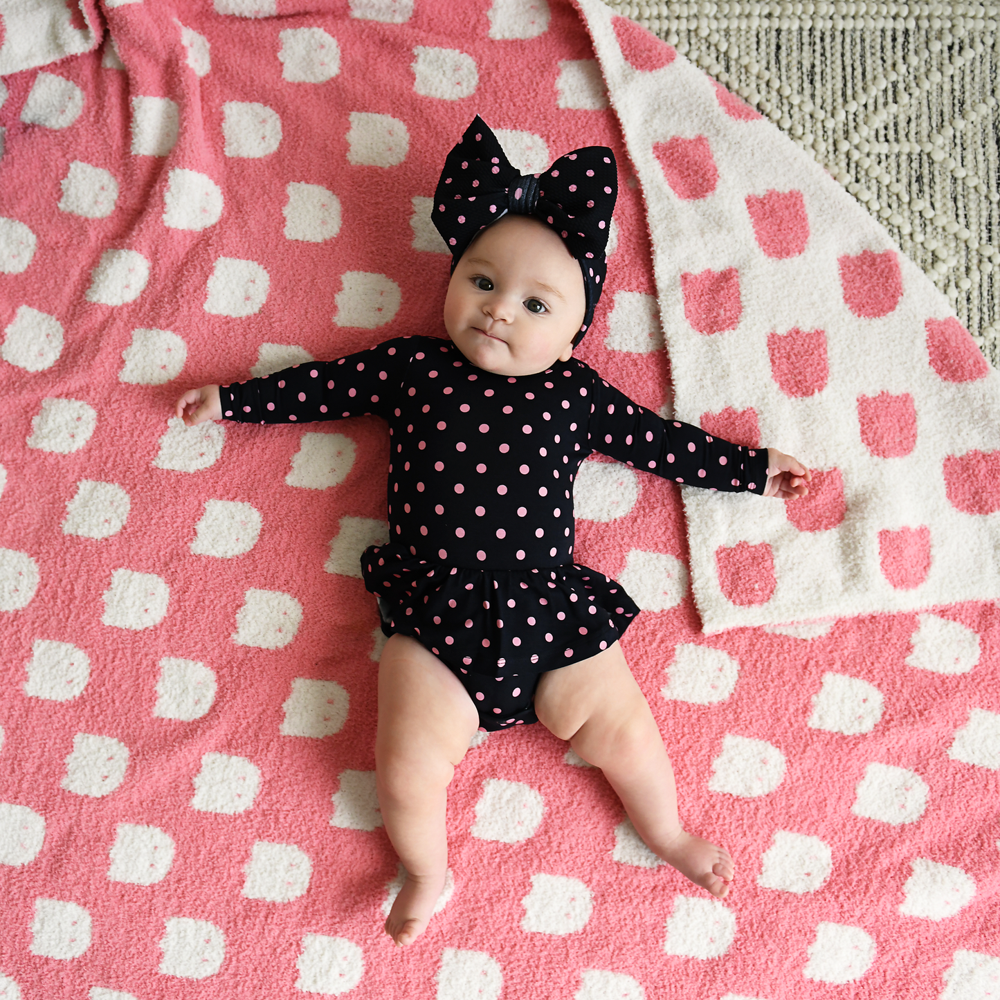 Raya Dot Tutu Bamboo Baby Dress