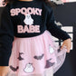 Spooky Babe Sequin Halloween Tutu - Kids Clothing