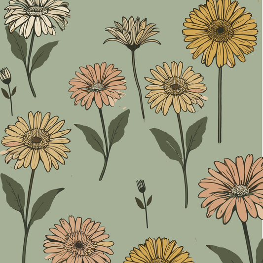 Matching Sets (Long) - Gerber Daisy