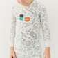 Space Coloring Pajamas 2 piece set made from Bamboo